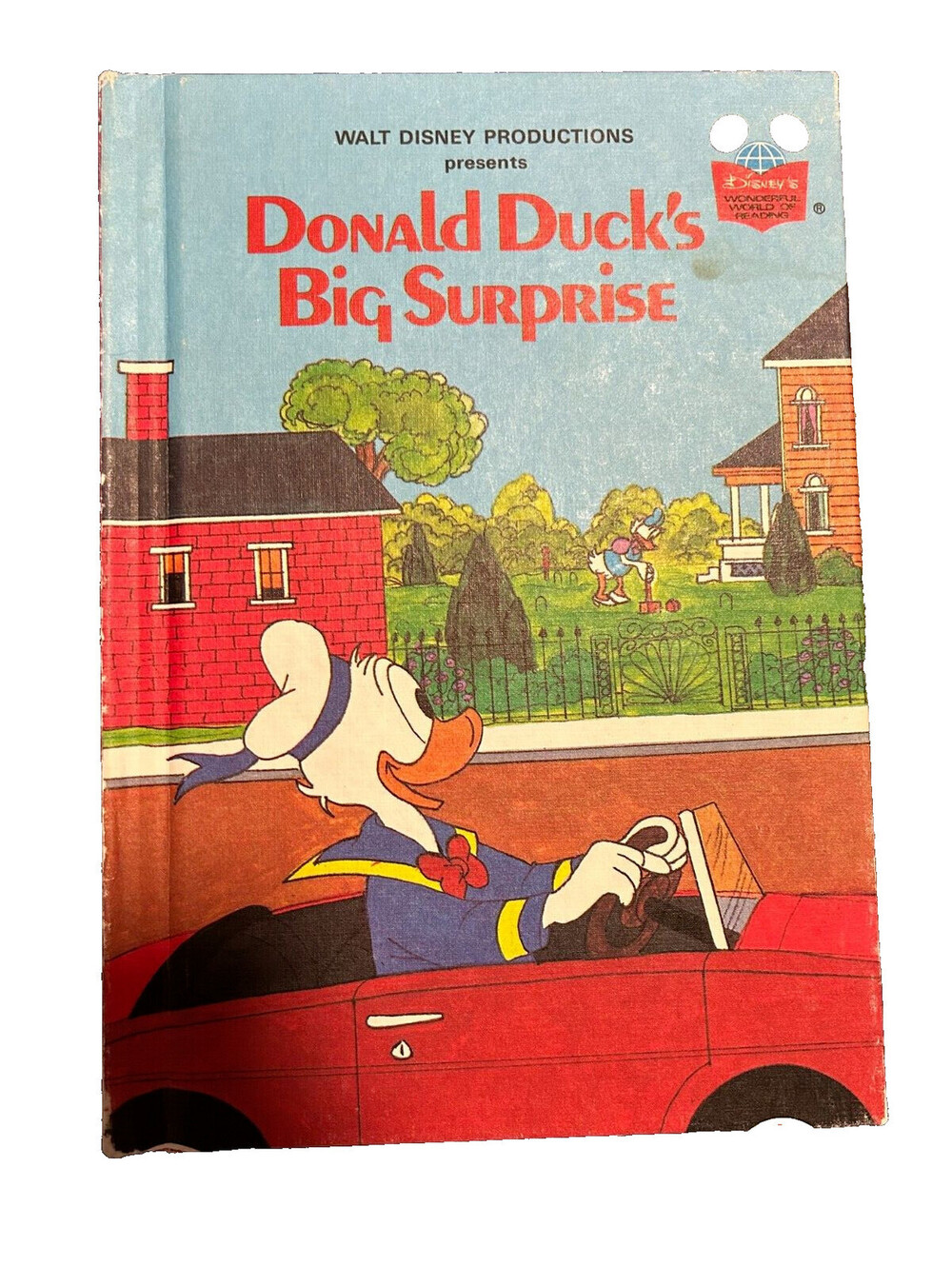 Vintage Book Walt Disney Donald Duck's Big Surprise
